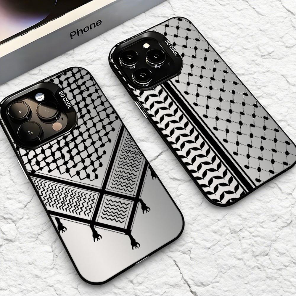 Apple Iphone 15 - Чехол для телефона Keffiyeh P-Palestine для