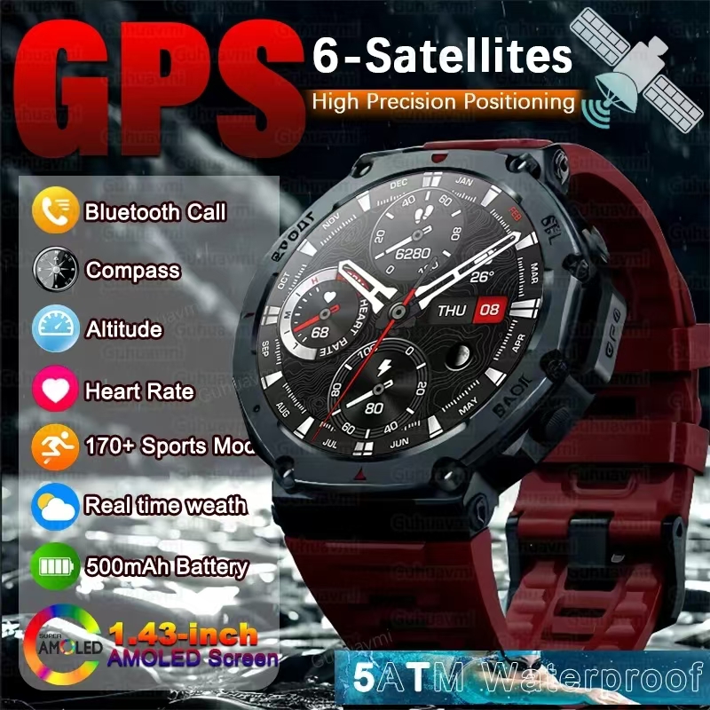 Smartwatch Face - Смарт-часы North Edge T-Rex Ultra GPS,