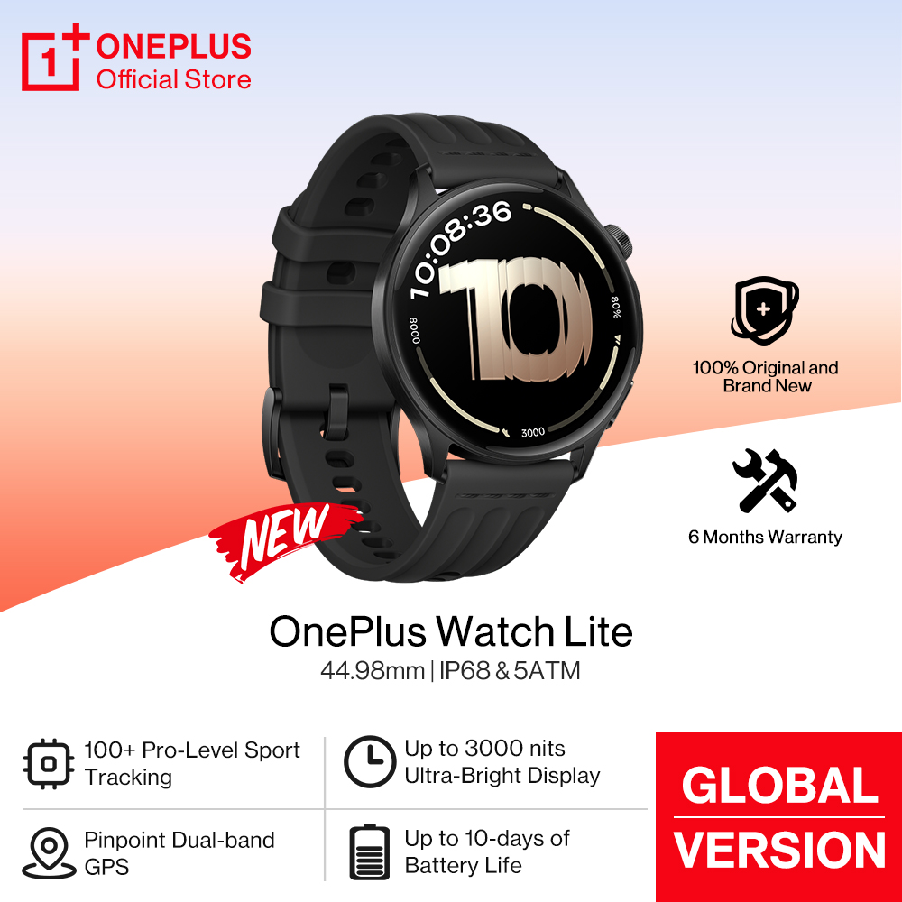 Smartwatch X - Мировая премьера OnePlus Watch Lite Смарт-часы