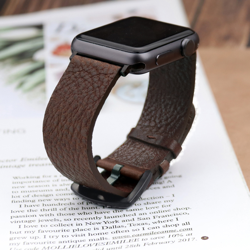 Smartwatch Accessories Shop - Итальянский ремешок Calfskinl для Apple Watch
