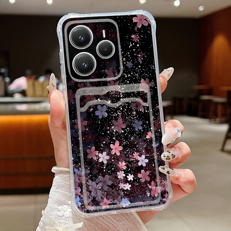 Xiaomi Redmi Note 14 - Чехол с карманом для карты для