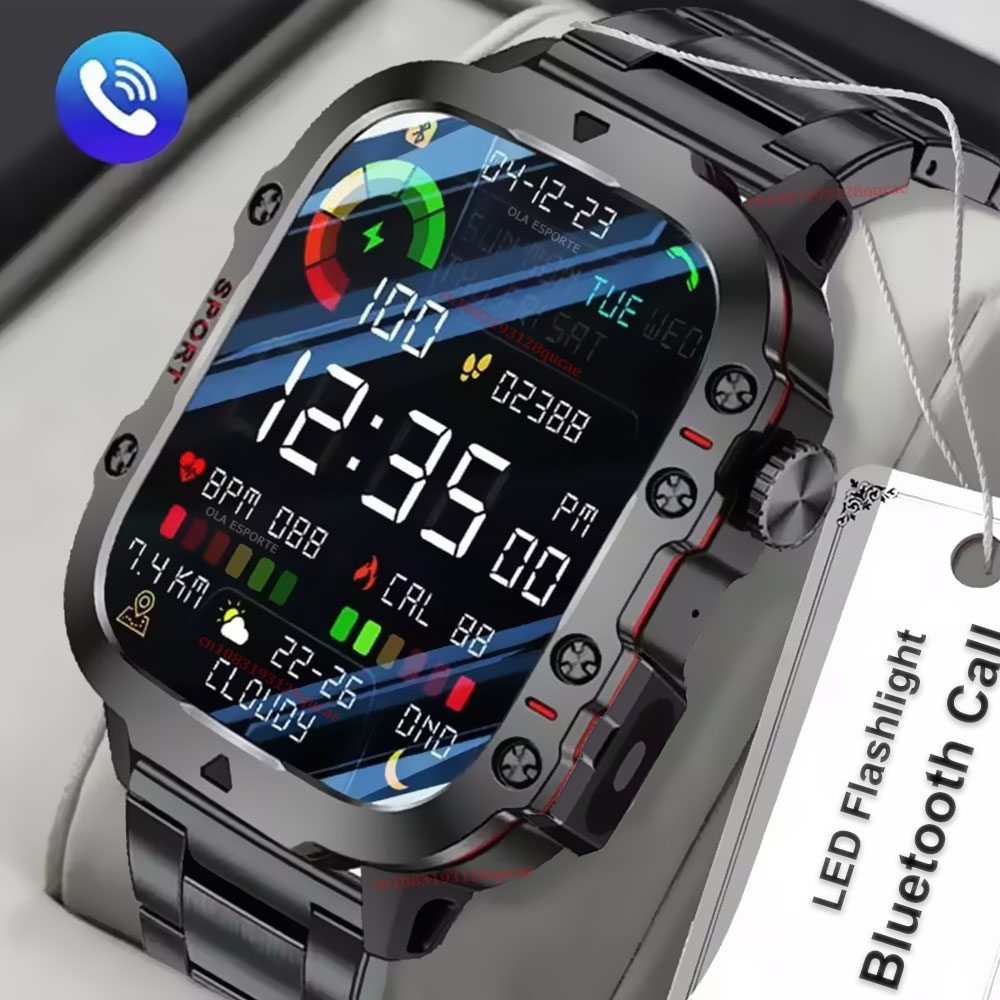 Smartwatch X12 - Новые военные умные часы 2026 года