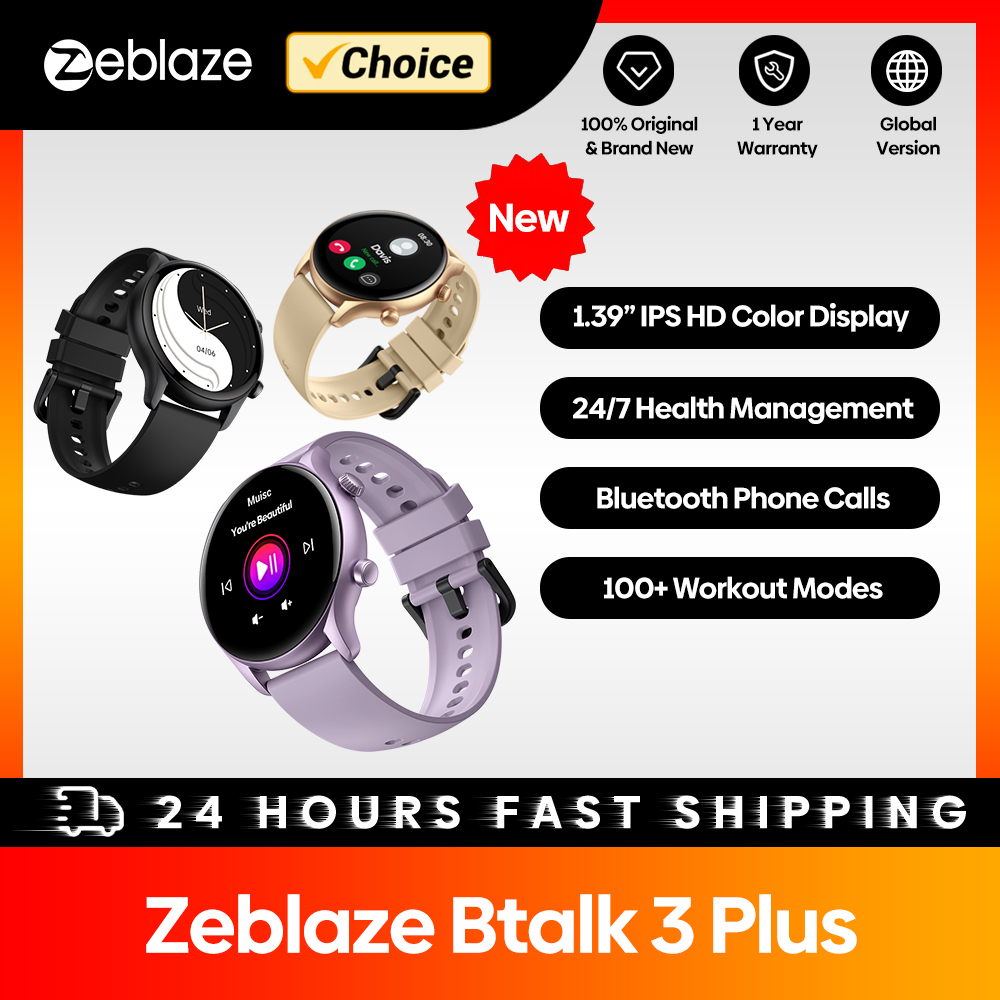 Smartwatch X12 - Новые умные часы Zeblaze Btalk 3