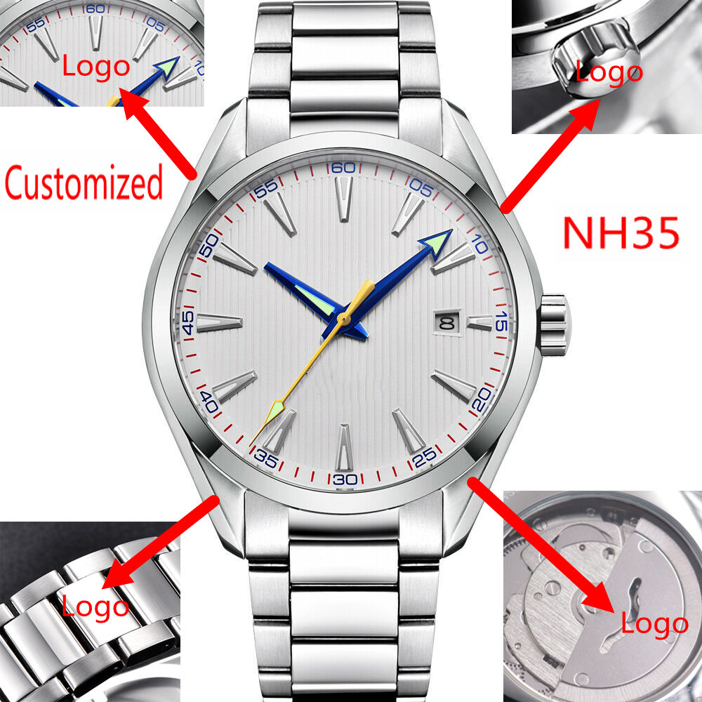 Accessories With Watch - Мужские автоматические часы с логотипом на