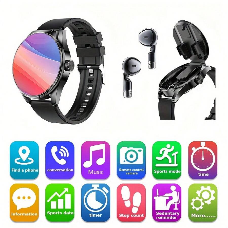Умные часы с наушниками, 1,46- – обзор и цена Smartwatch Face