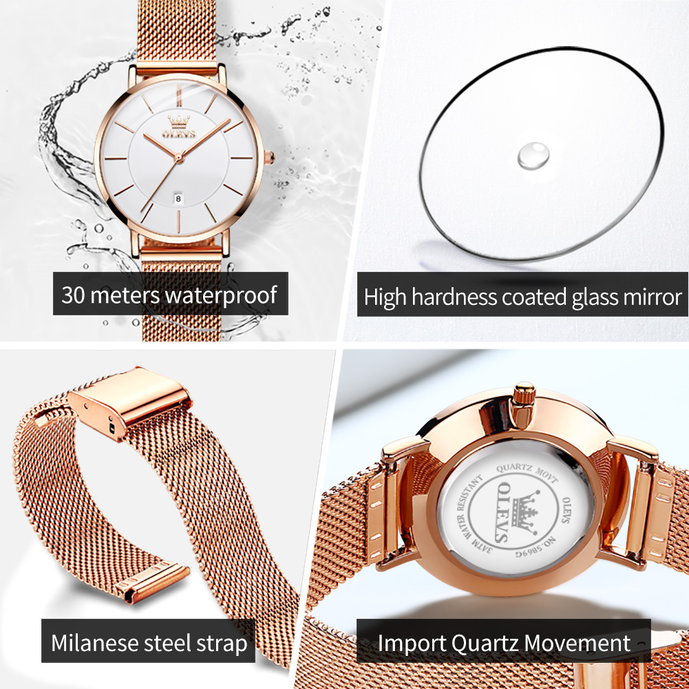 OLEVS женские часы 5869, элега – обзор и цена Accessories With Watch