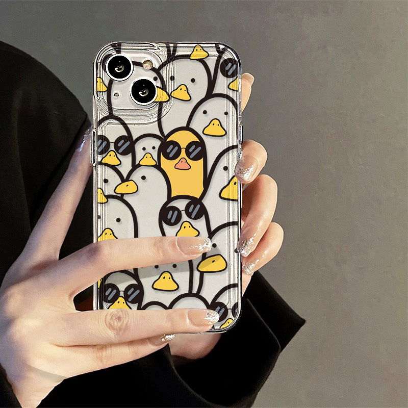 Милый чехол с мультяшной уткой – обзор и цена Apple Iphone 15