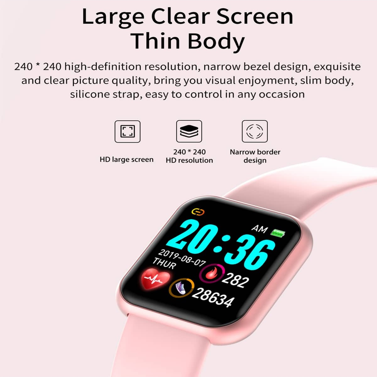 Смарт-часы Y68 D20 мужские, ум – обзор и цена Smartwatch X12