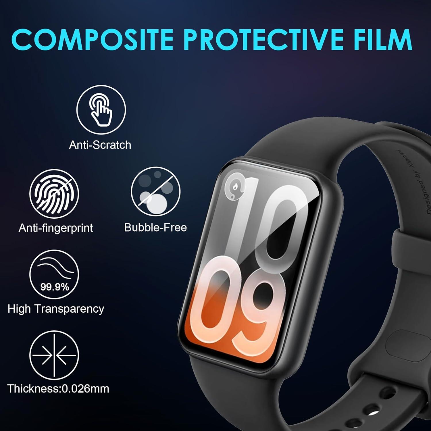 Защитная пленка для Xiaomi Ban – обзор и цена Xiaomi Smartwatch Accessories