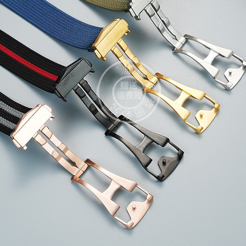 Новый дизайн, встроенный холщо – обзор и цена Nylon Nato Strap