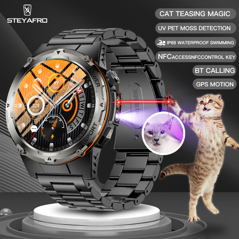 Мужские военные умные часы NFC – обзор и цена Smartwatch Face