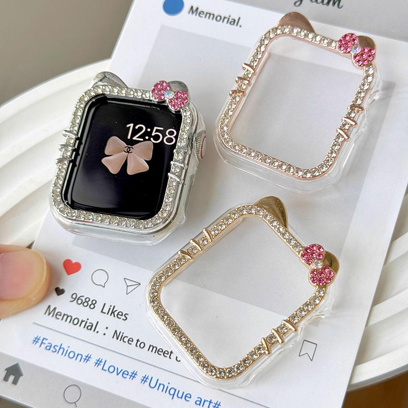 Чехол с бриллиантовой отделкой – обзор и цена Apple Smartwatch Accessories