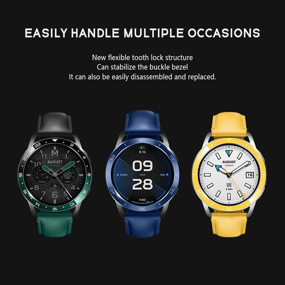 Металлический безель для умных – обзор и цена Xiaomi Smartwatch S4 Accessories