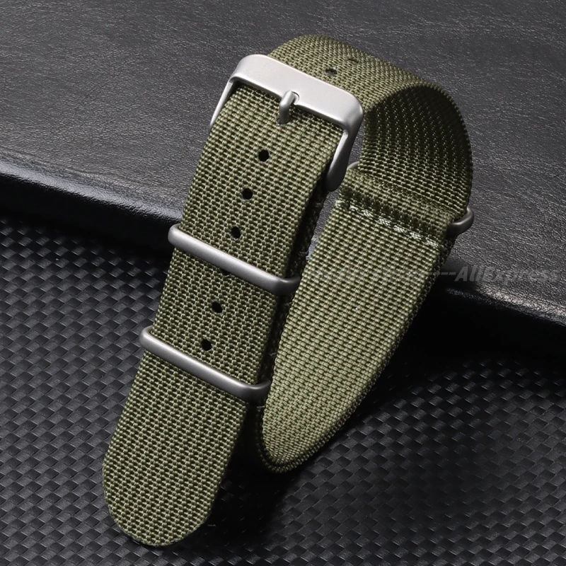 Ребристый нейлоновый ремешок д – обзор и цена Nylon Nato Strap
