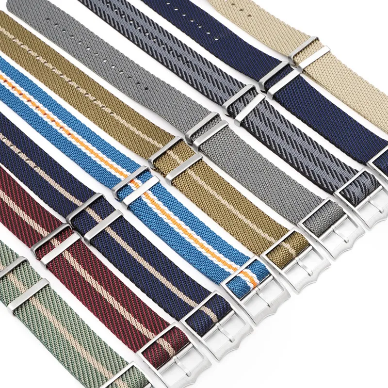 Мужской плетеный нейлоновый ре – обзор и цена Nylon Nato Strap