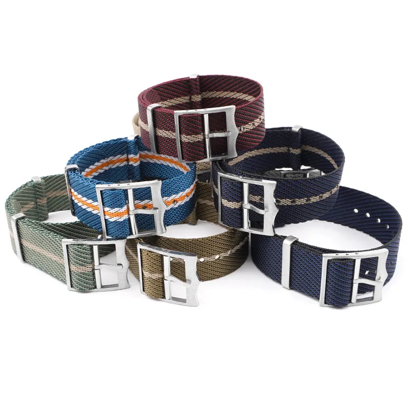 Мужской плетеный нейлоновый ре – обзор и цена Nylon Nato Strap