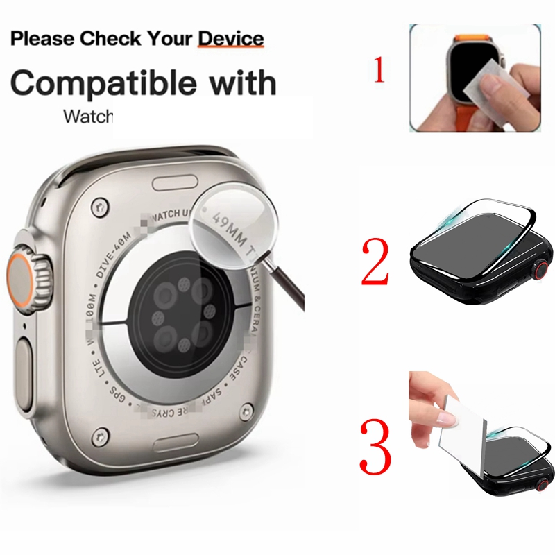 3 защитных стекла + 1 чехол дл – обзор и цена Apple Smartwatch Accessories