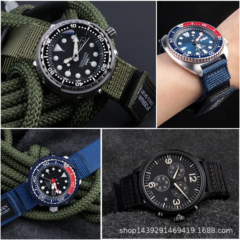 Ремешок нейлоновый для наручны – обзор и цена Nylon Nato Strap