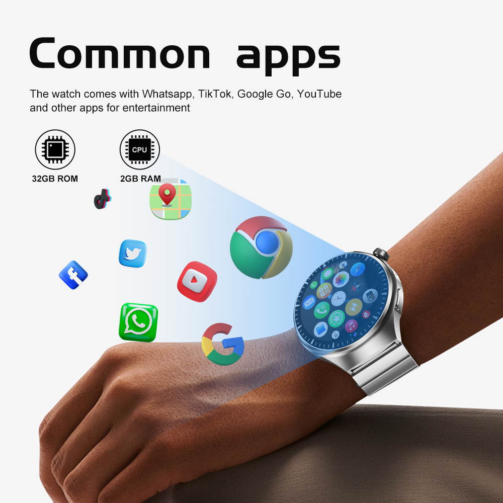 Смарт-часы-телефон SERVO KOM11 – обзор и цена Smartwatch Face