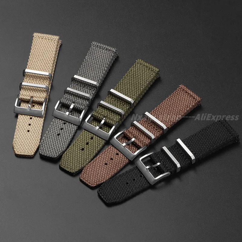 Нейлоновый хлопковый ремешок д – обзор и цена Nylon Nato Strap