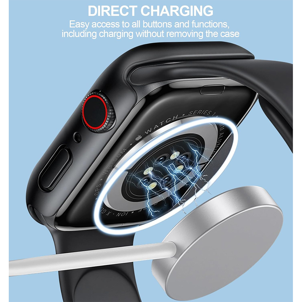 Черный прозрачный чехол для Ap – обзор и цена Apple Smartwatch Accessories