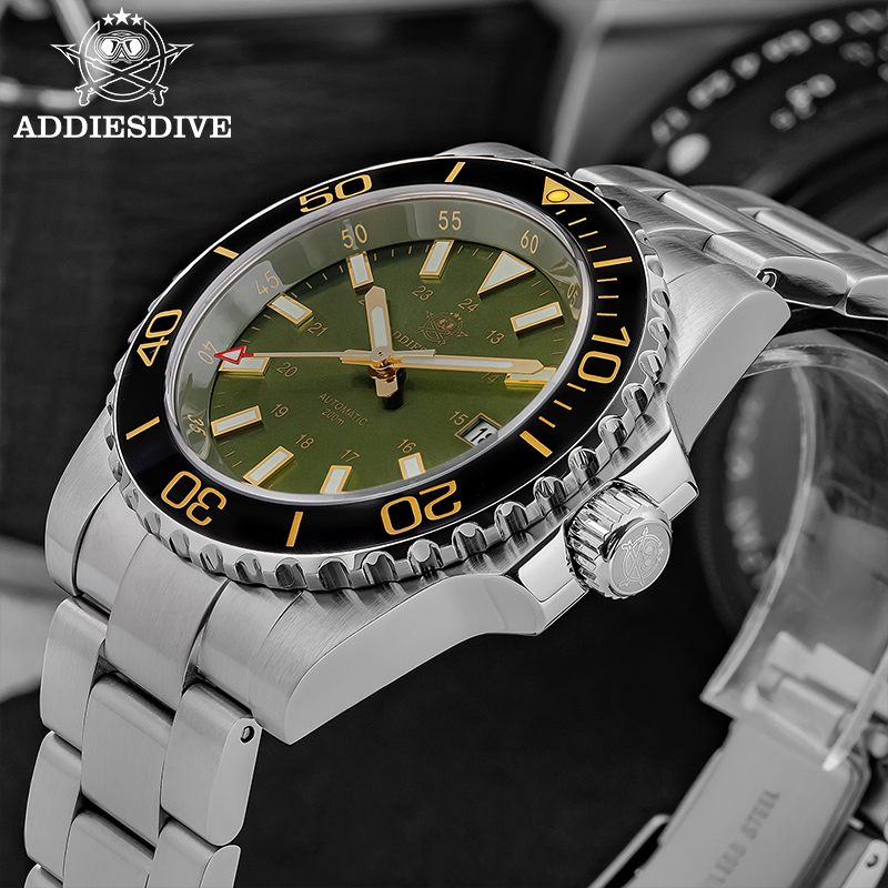 ADDIESDIVE Мужские часы 8215 М – обзор и цена Accessories With Watch