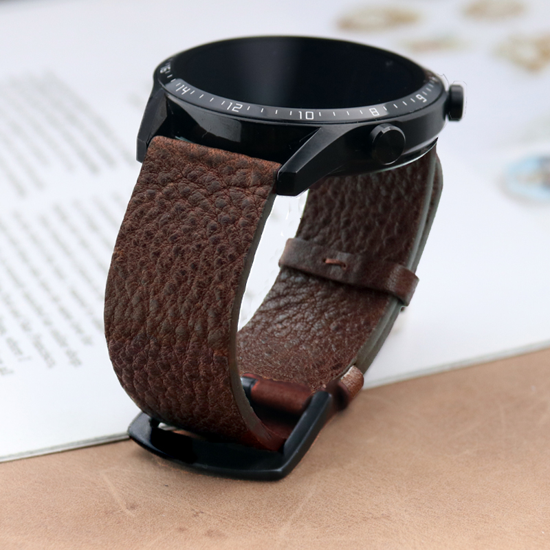 Итальянский Calfskinl 22 мм ре – обзор и цена Smartwatch Accessories Shop