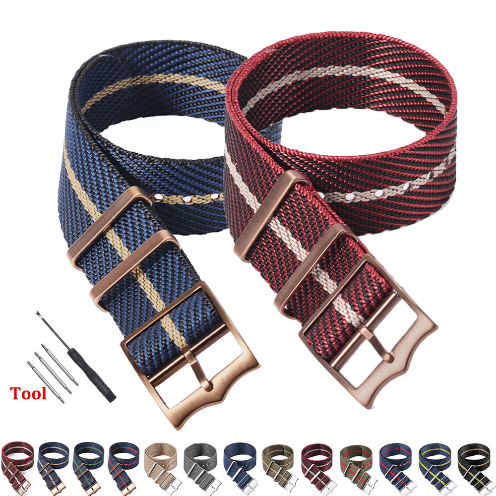 Тканевый браслет для часов Rol – обзор и цена Nylon Nato Strap